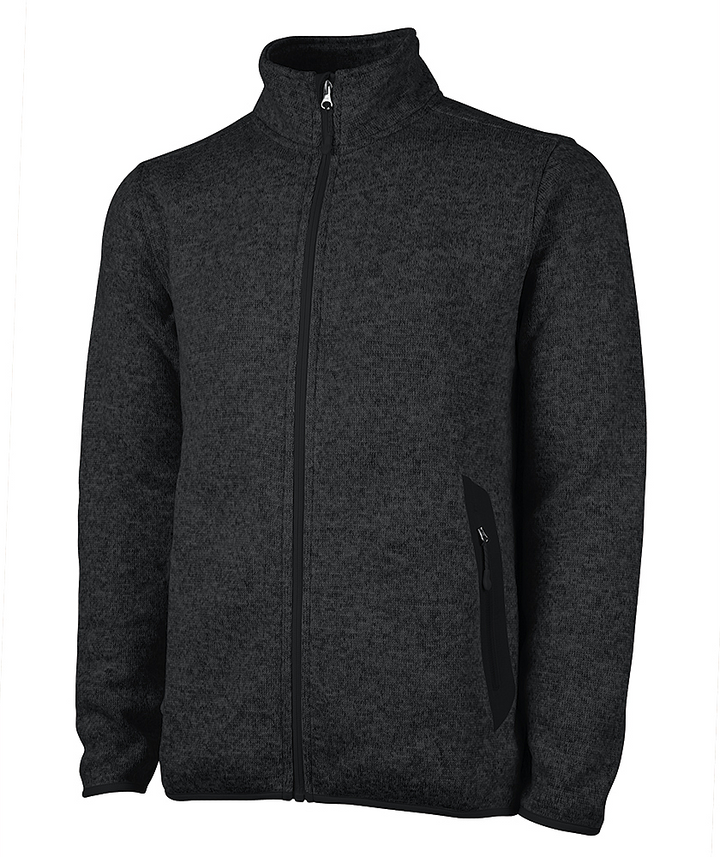 Charles River Heathered Fleece Jacket MEN (9493)