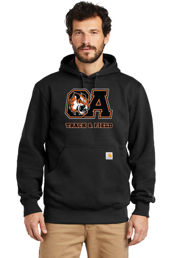Sudadera con capucha de peso pesado Paxton de Carhartt ® Rain Defender ® de Oliver Ames Track &amp; Field (CT100615)
