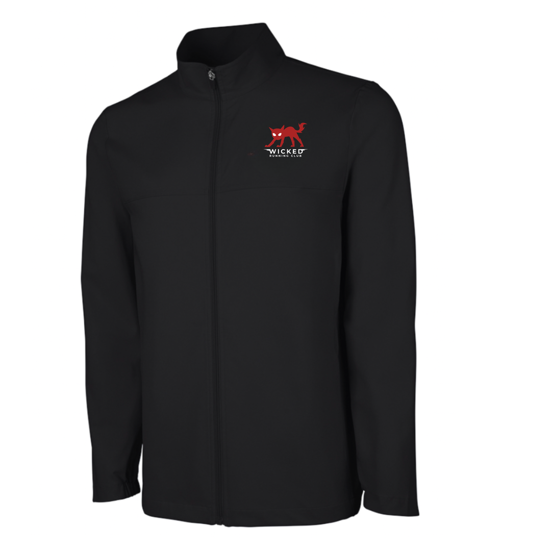 Parkway Running Club - Chaqueta elástica con cremallera completa Lexington para hombre de Charles River (9614)