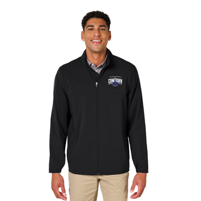 Cowtown Marathon Finisher - Chaqueta elástica con cremallera completa Lexington para hombre (9614)