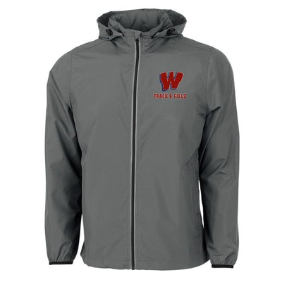 Chaqueta reflectante unisex con cremallera completa para cross country de Attleboro (9706) 