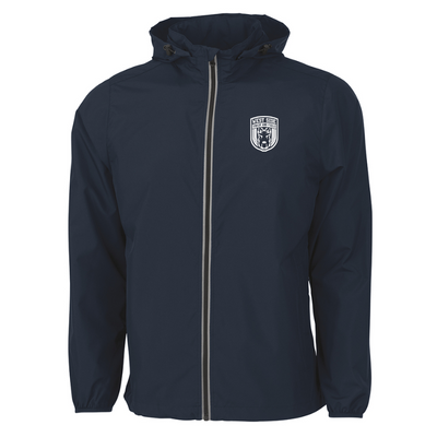 Chaqueta reflectante unisex con cremallera completa para cross country de Attleboro (9706) 