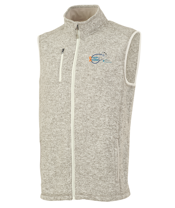 Caring For a Cure - Men’s Pacific Heathered Vest (9722)