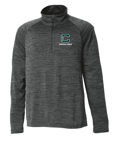 Canton Track & Field - Sudadera deportiva con teñido espacial para hombre (9763)