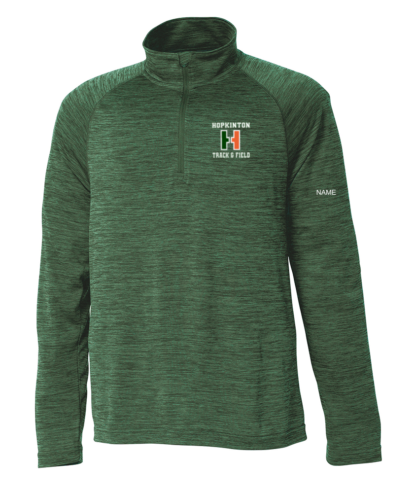 Hopkinton Track & Field - MEN'S SPACE DYE PERFORMANCE PULLOVER - 9763