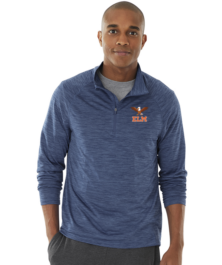 Elm Street School- Men's Space Dye Performance Pullover (9763)