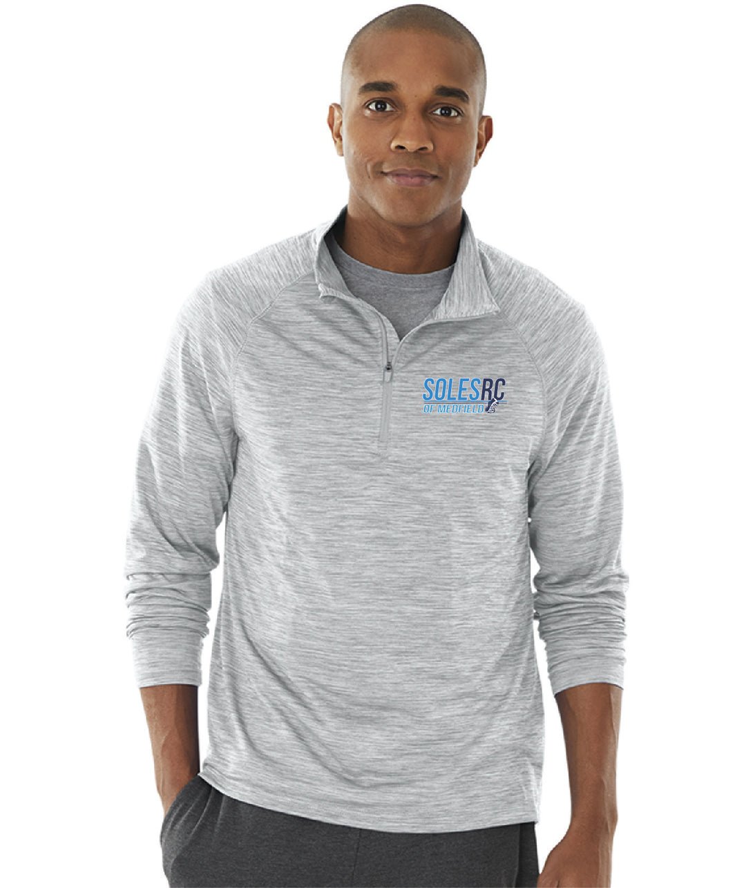 The Soles of Medfield Men's Space Dye Performance Pullover (9763)