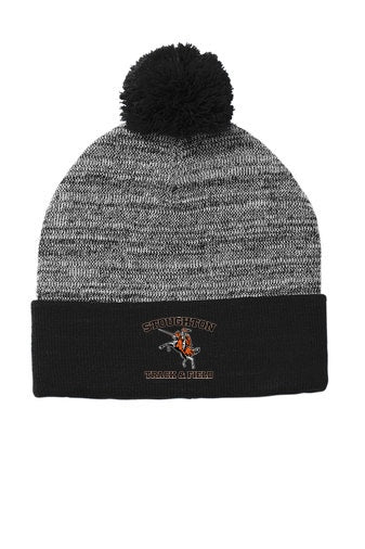 Gorro con pompón de Stoughton Track &amp; Field (STC41)