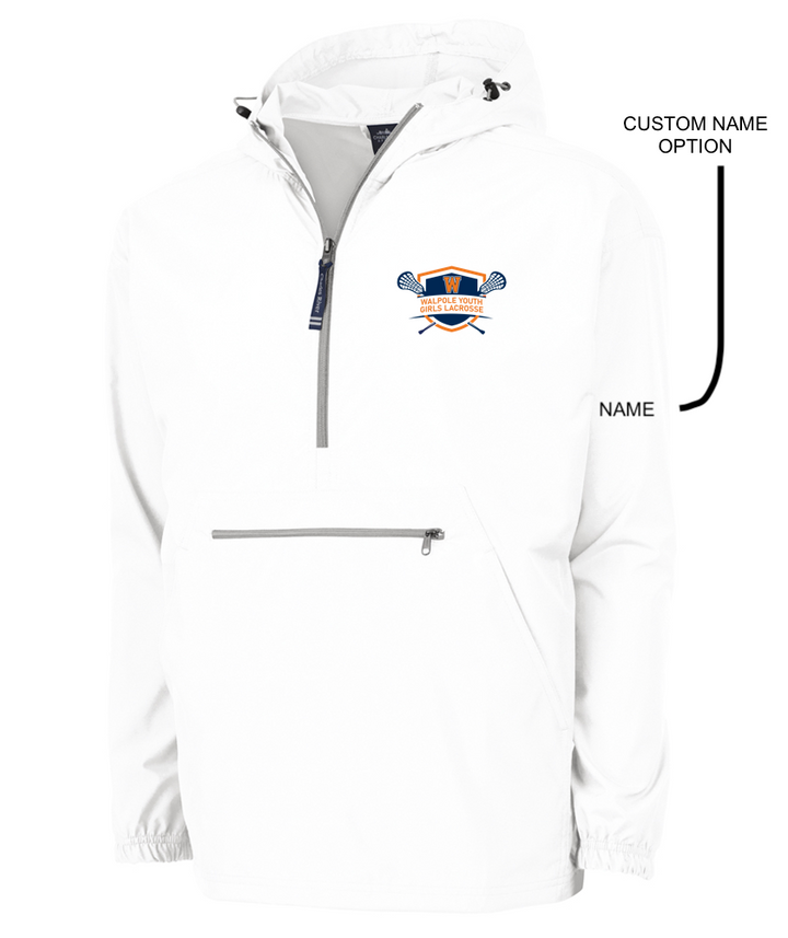 Walpole Youth Girls Lacrosse- PACK-N-GO® PULLOVER (9904)