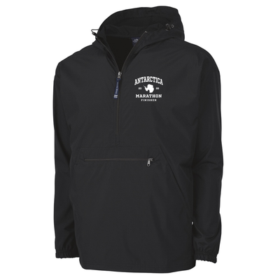 Chaqueta negra Pack-N-Go para finalistas del Maratón de la Antártida (9904)