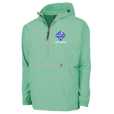 Chaqueta Pack-N-Go color menta para finalistas del Maratón de la Antártida (9904)