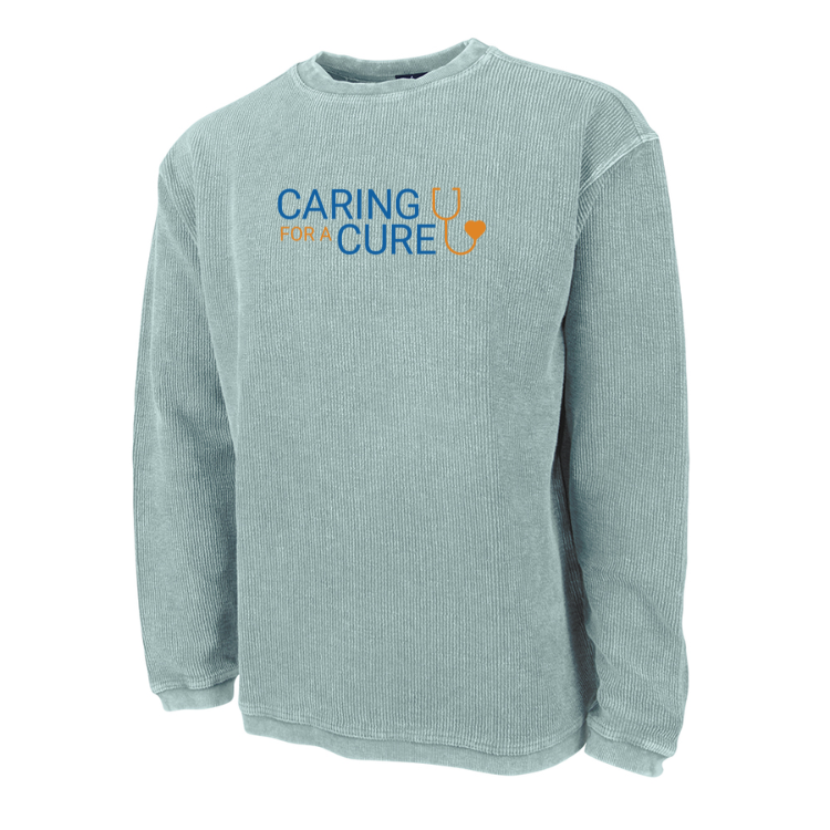 Sudadera unisex de cuello redondo Caring for a Cure Camden (9930) 