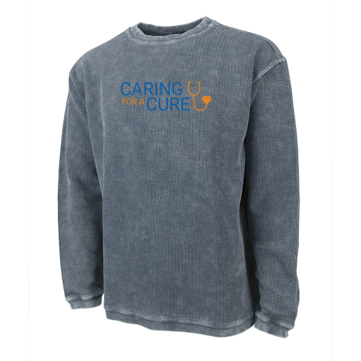 Sudadera unisex de cuello redondo Caring for a Cure Camden (9930) 