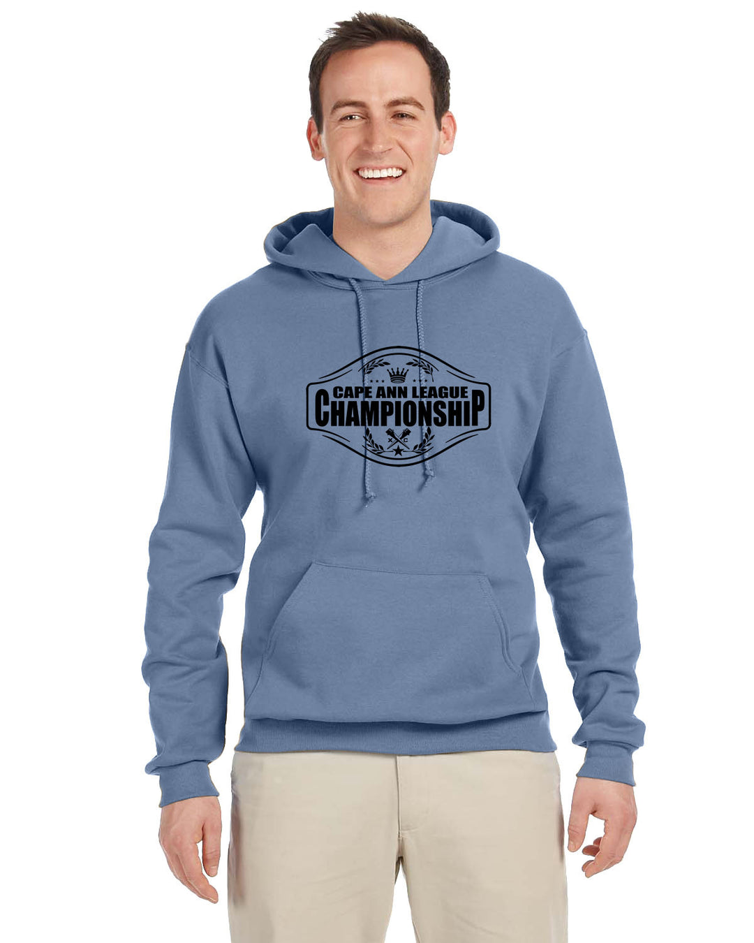 Cape Ann League XC Championships - Jerzees Adult NuBlend® Fleece Pullover Hooded Sweatshirt 996