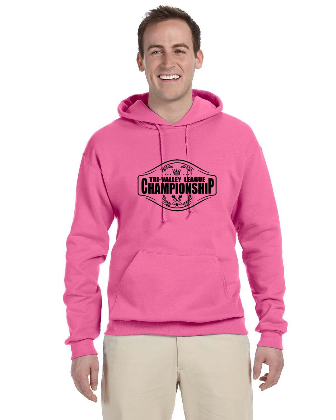 Tri-Valley XC Championships - Jerzees Adult NuBlend® Fleece Pullover Hooded Sweatshirt 996