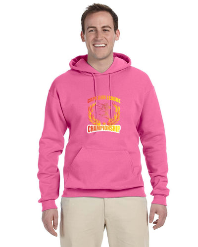 Campeonato de campo a través de la Liga Cape Ann: sudadera con capucha de polar NuBlend® para adultos de Jerzees 996