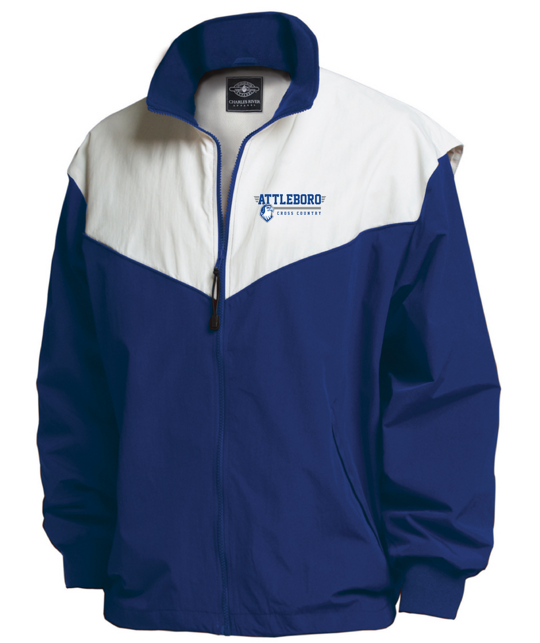 Chaqueta de campeonato de cross country de Attleboro (9971) 