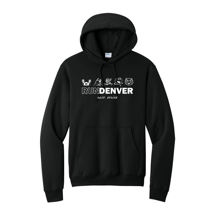 Run Denver - Unisex Fleece Pullover Hooded Sweatshirt (PC78H)