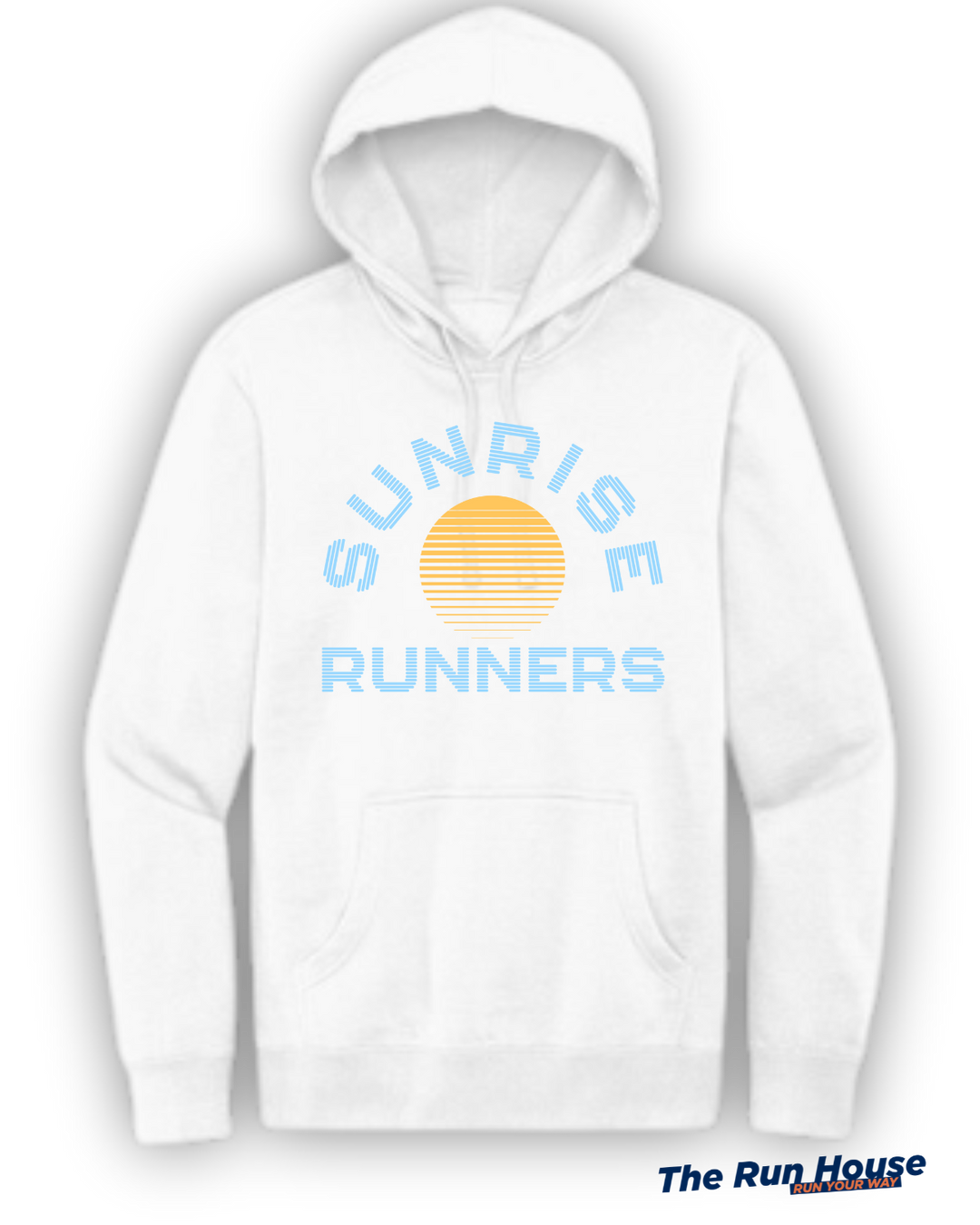 Sudadera polar con capucha para adultos Sunrise Runners (DT6100)