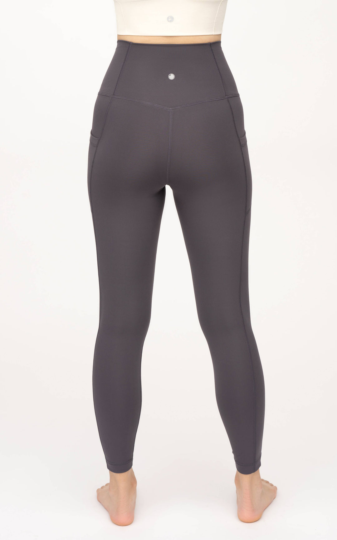 Leggings hasta el tobillo con bolsillos laterales y tiro alto Powerlux de 90 Degree by Reflex