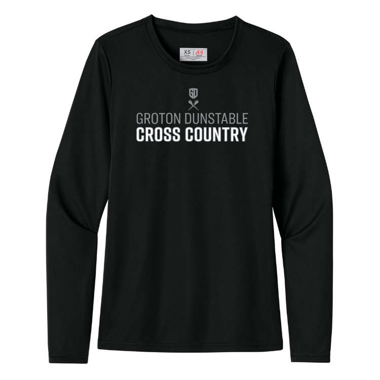 Groton Dunstable Cross Country - A4 Women's Cooling Performance Long Sleeve Tee (A4NW3002)