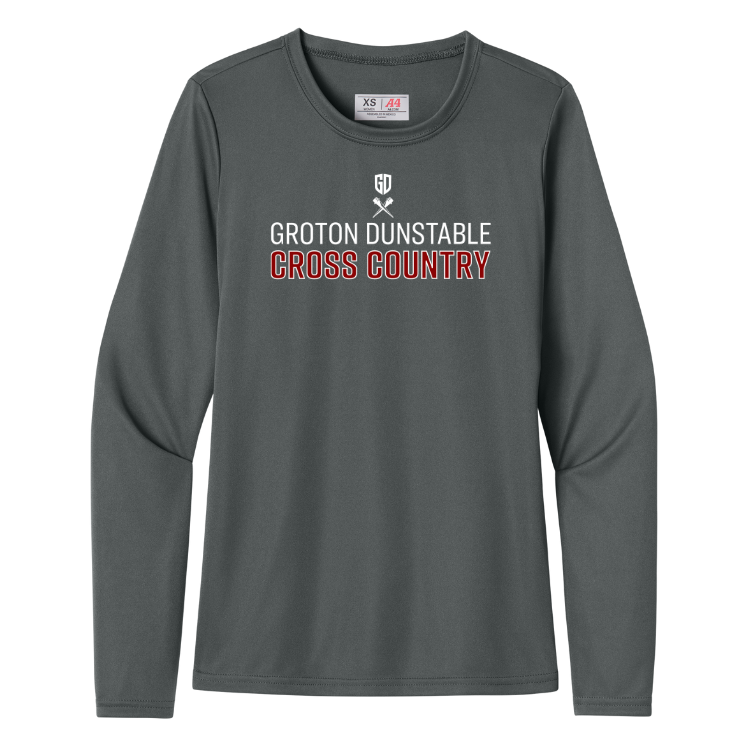 Groton Dunstable Cross Country - A4 Women's Cooling Performance Long Sleeve Tee (A4NW3002)