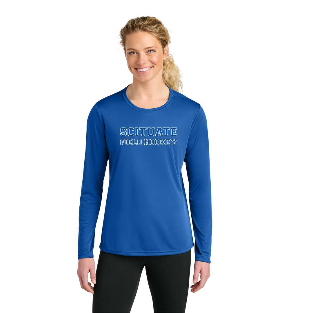 Scituate Field Hockey - Women's Cooling Performance Long Sleeve Tee (A4NW3002)