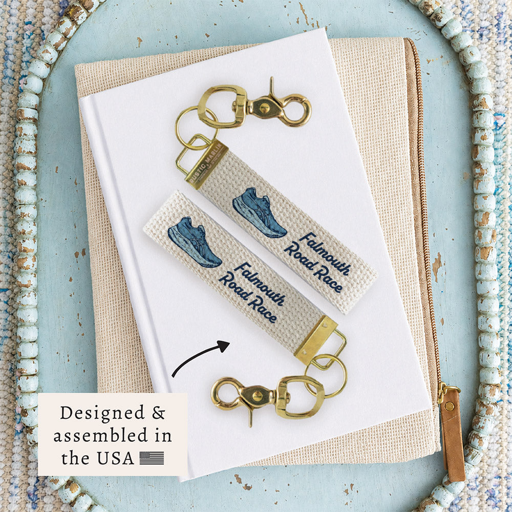 *Falmouth Running Sneaker Keychain
