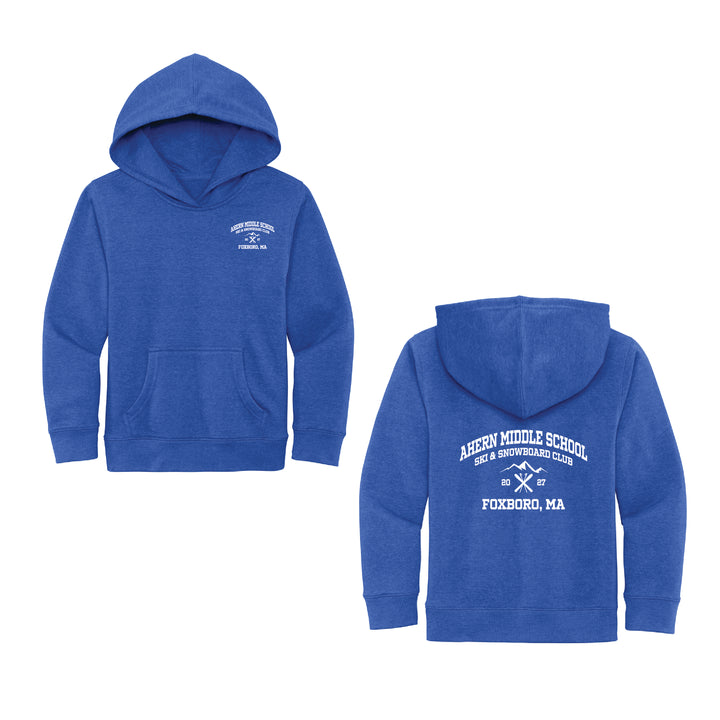 Ahern Ski Club 2027 - Youth Unisex Fleece Hoodie (DT6100Y)