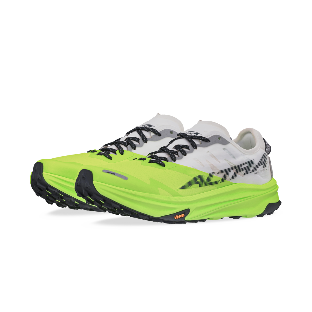 Altra Mens Men's Mont Blanc Carbon - White/lime