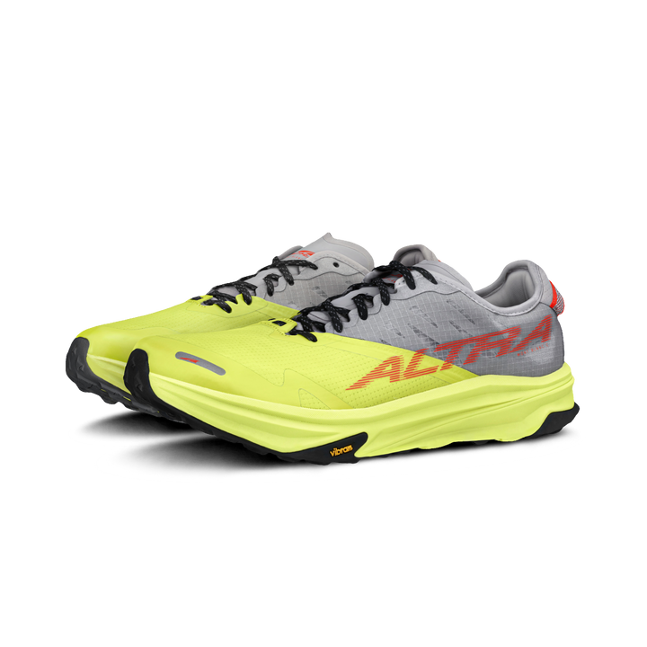 Altra Mens Men's Mont Blanc Carbon - Gray/lime