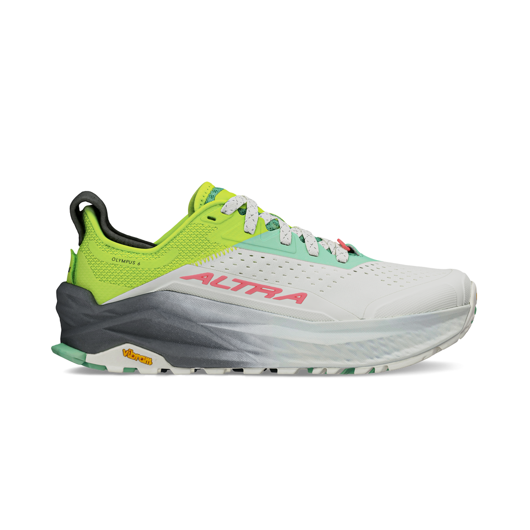 Altra Womens Olympus 6 - Gray/lime