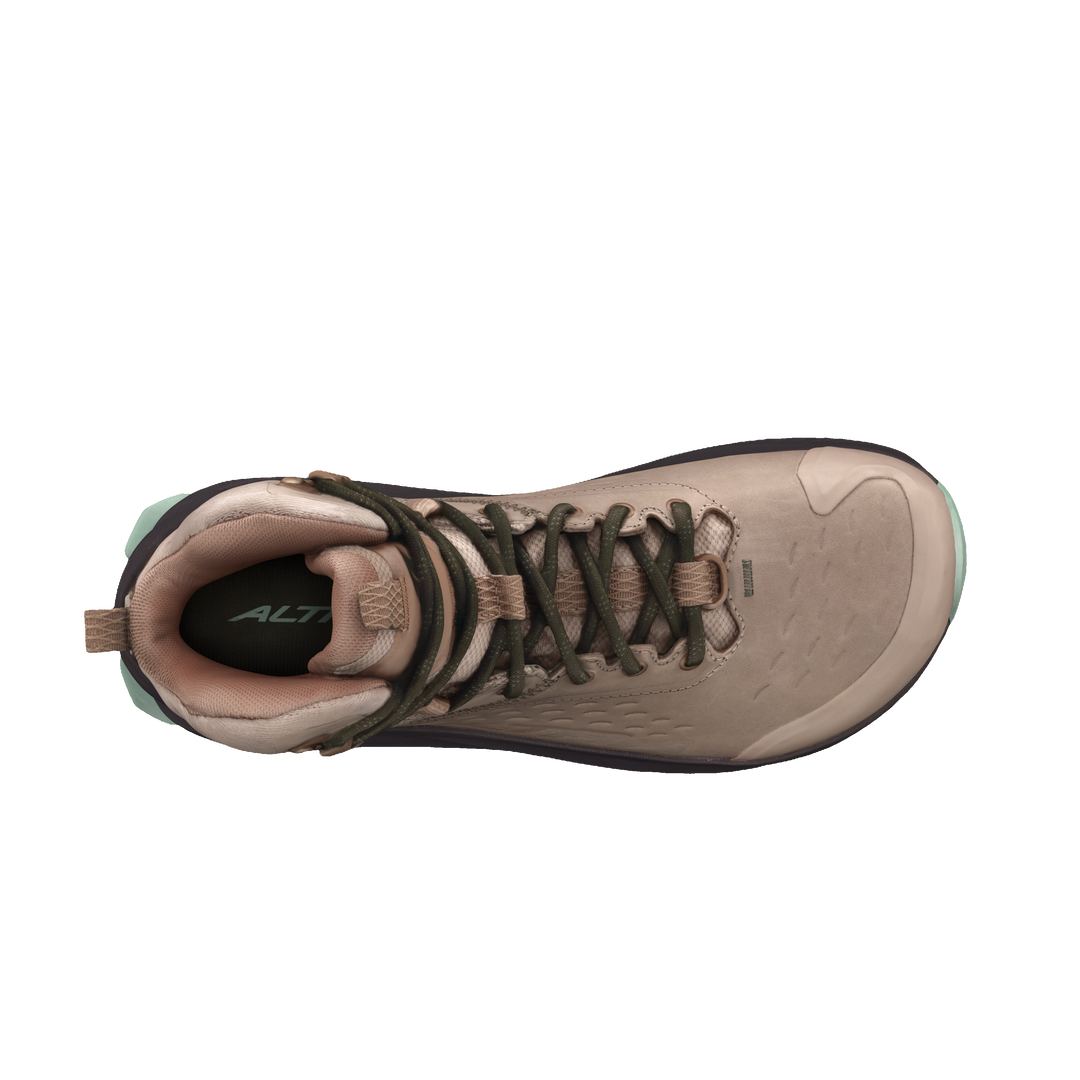 Altra Womens Olympus 6 Hike Mid Gtx - Tan