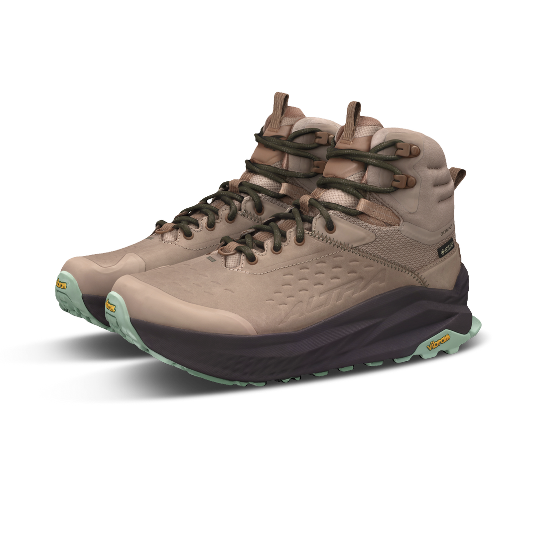 Altra Womens Olympus 6 Hike Mid Gtx - Tan