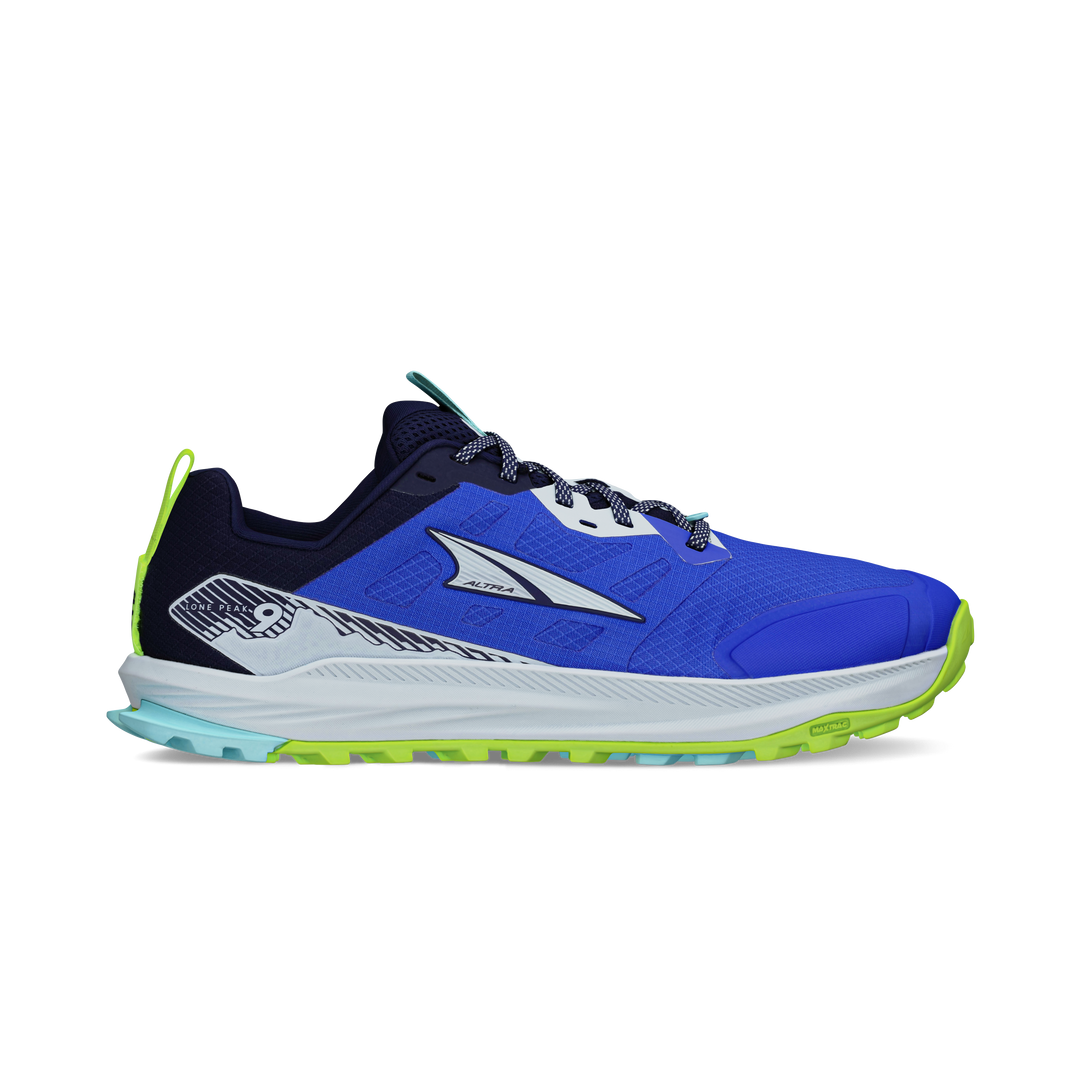 Altra Mens Lone Peak 9 - Blue/lime