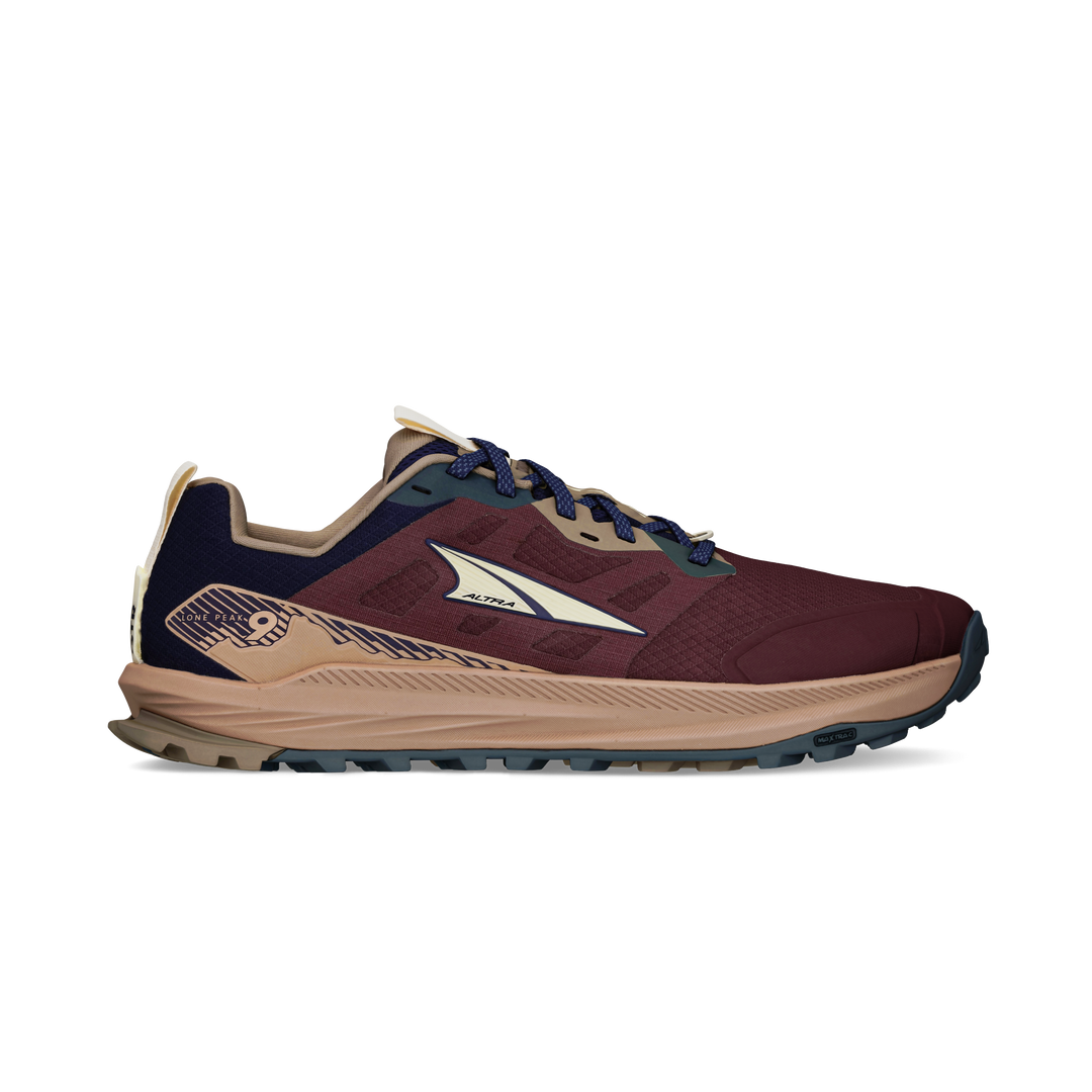 Altra Mens Lone Peak 9 - Maroon