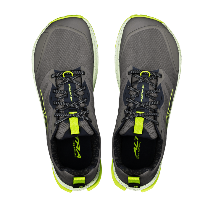 Altra Mens Lone Peak 9 - Dark Gull Grey/blk/lime