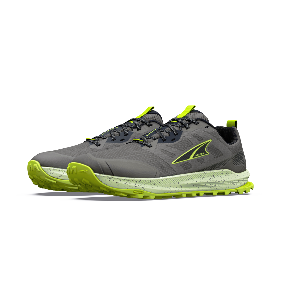 Altra Mens Lone Peak 9 - Dark Gull Grey/blk/lime