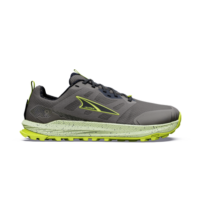 Altra Mens Lone Peak 9 - Dark Gull Grey/blk/lime
