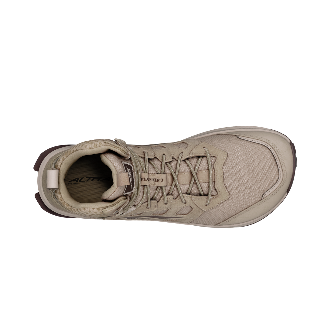 Altra Mens Lone Peak Hiker 3 - Brown/taupe
