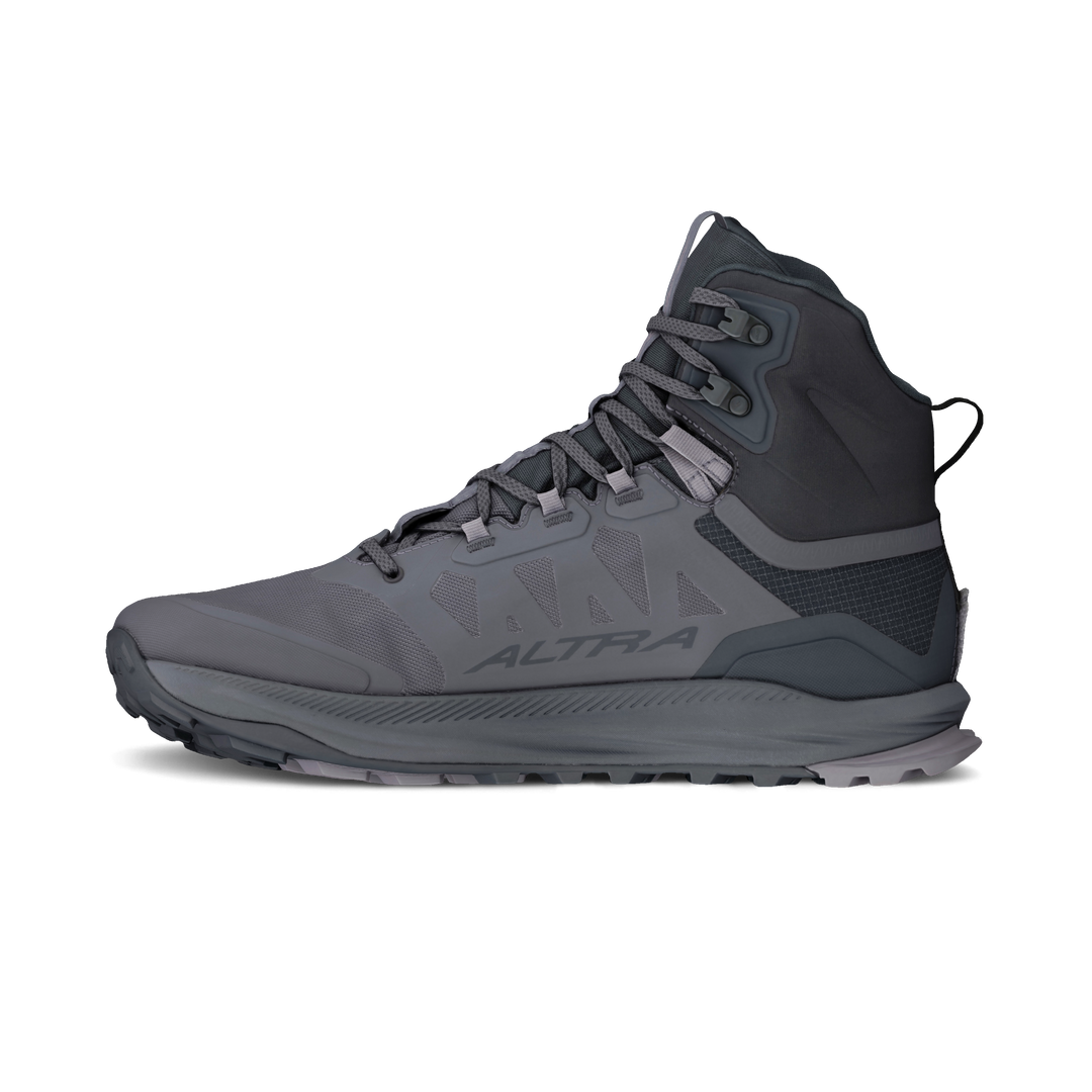 Altra Mens Lone Peak 9 Wp Mid - Black/gray