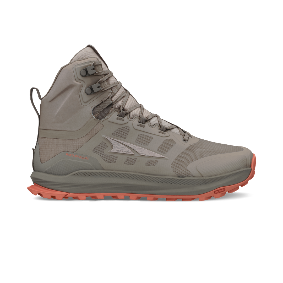Altra Mens Lone Peak 9 Wp Mid - Brown/taupe