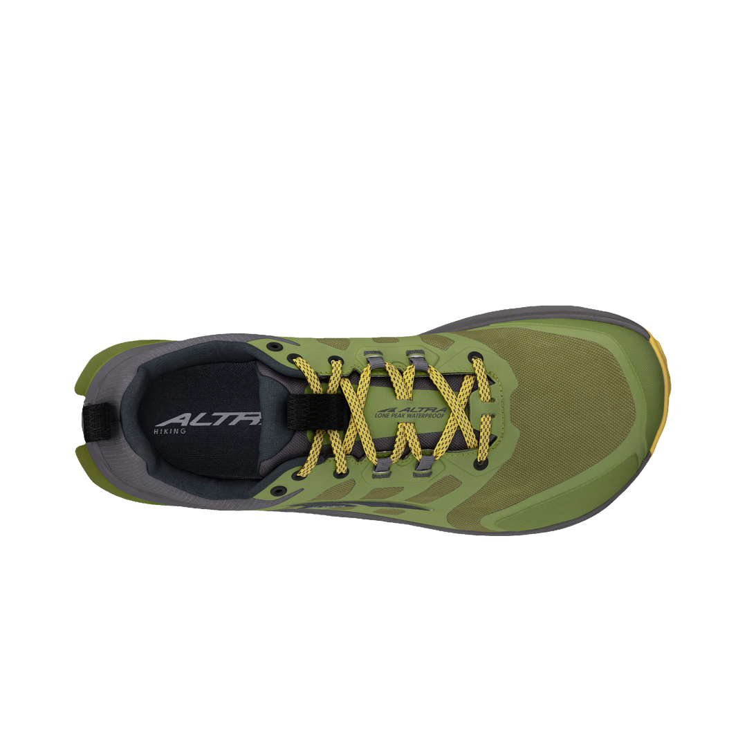 Altra Mens Lone Peak 9 Wp Low - Dusty Olive