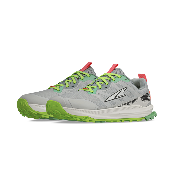 Altra Womens Lone Peak 9 - Gray/lime