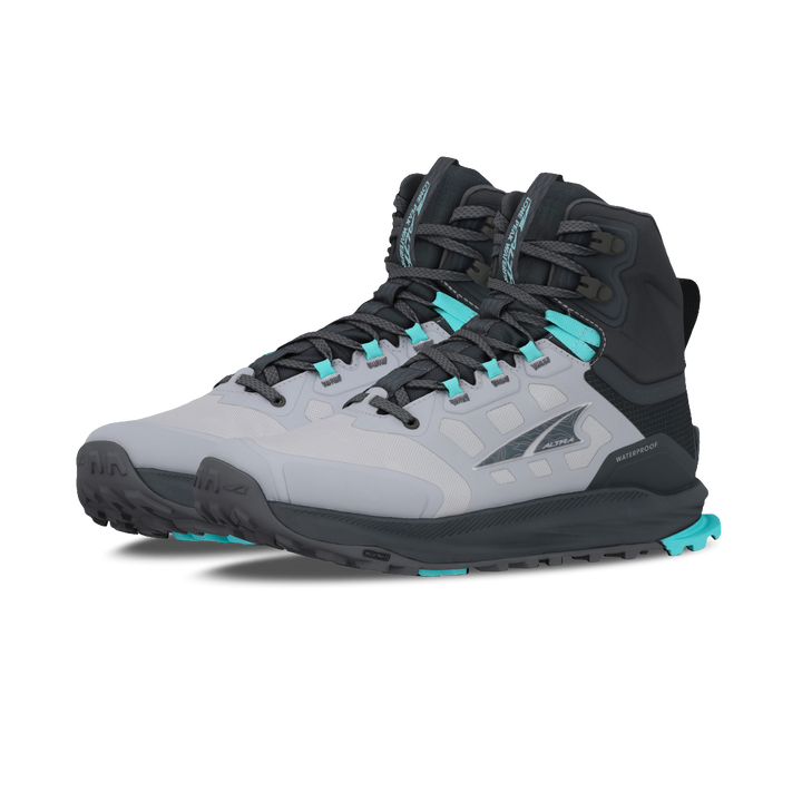 Altra Womens Lone Peak 9 Wp Mid - Black/gray