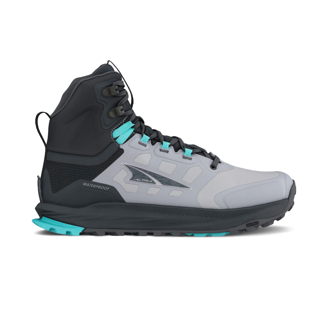 Altra Womens Lone Peak 9 Wp Mid - Black/gray