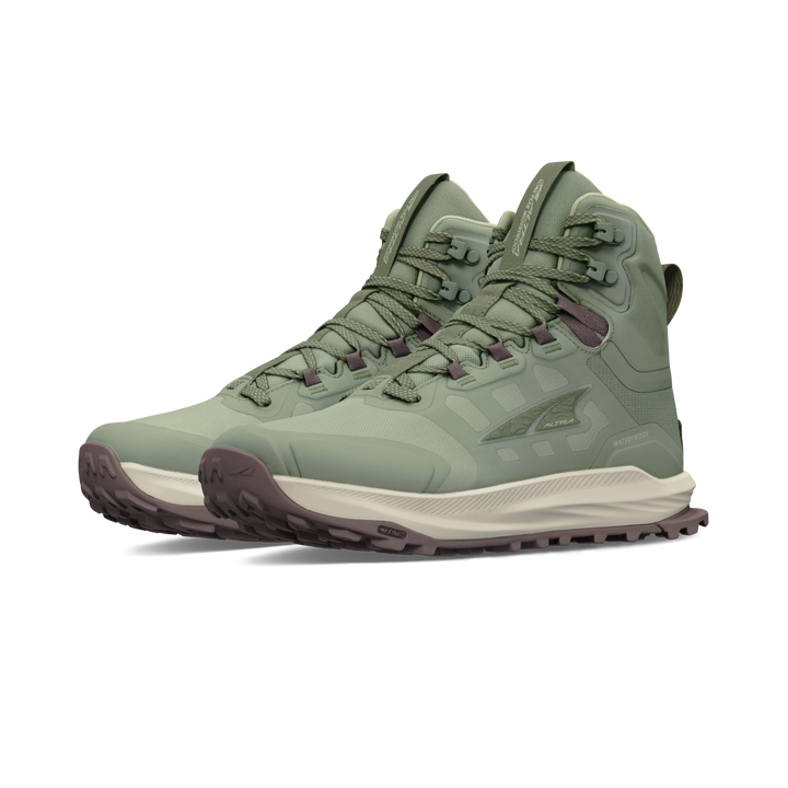 Altra Womens Lone Peak 9 Wp Mid - Dusty Olive
