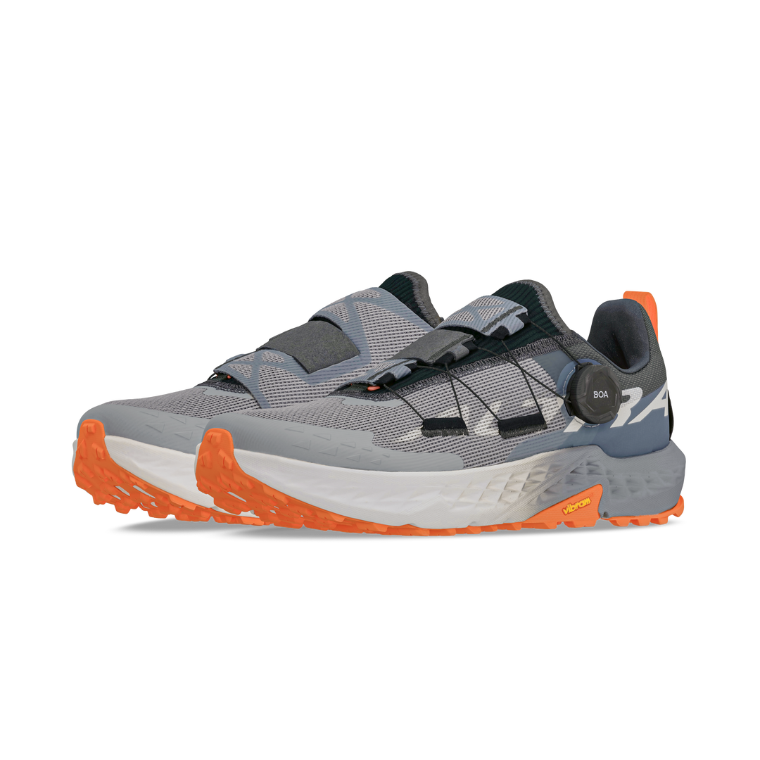 Altra Mens Timp 5 Boa - Gray/orange