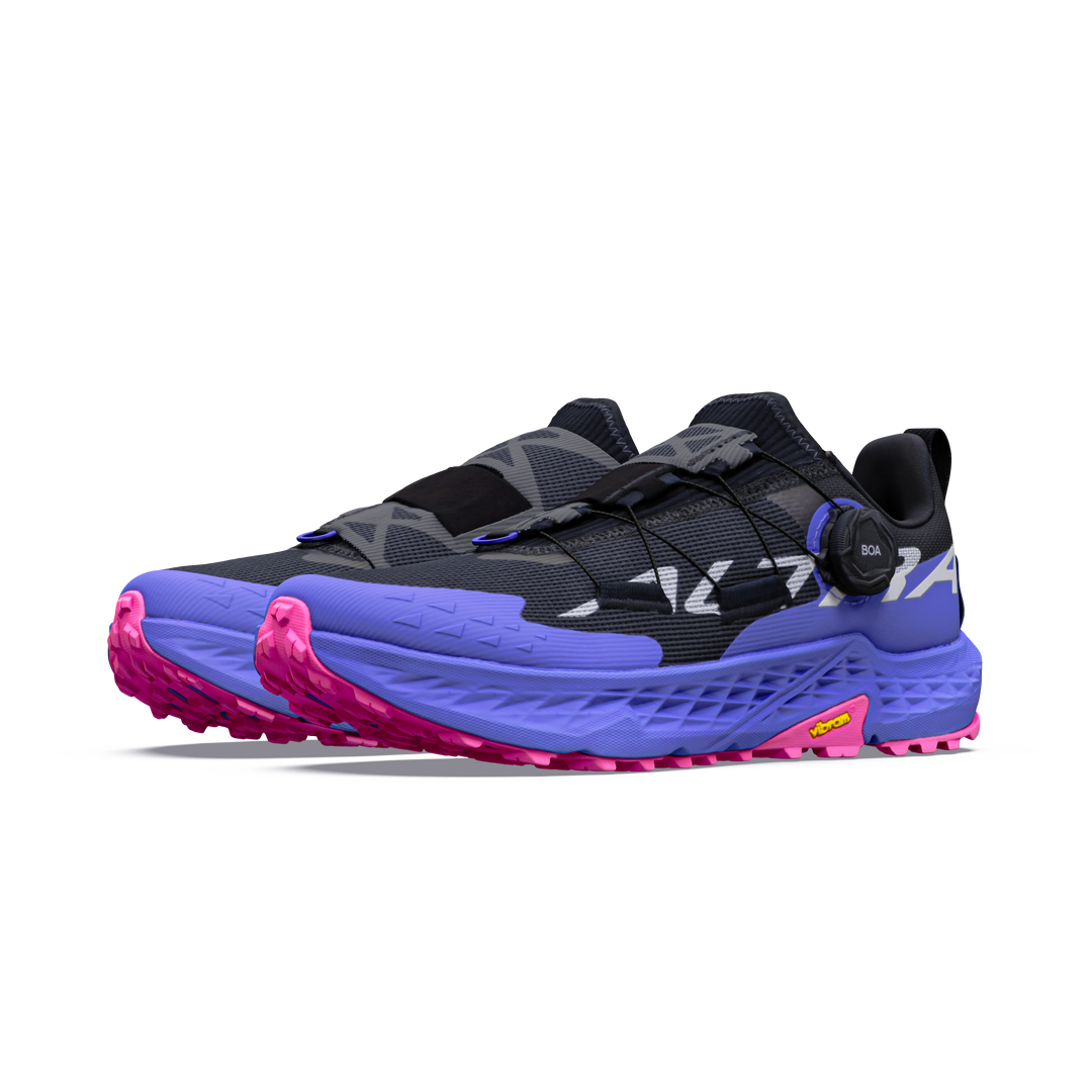 Altra Womens Timp 5 Boa - Black/white/smply Prple