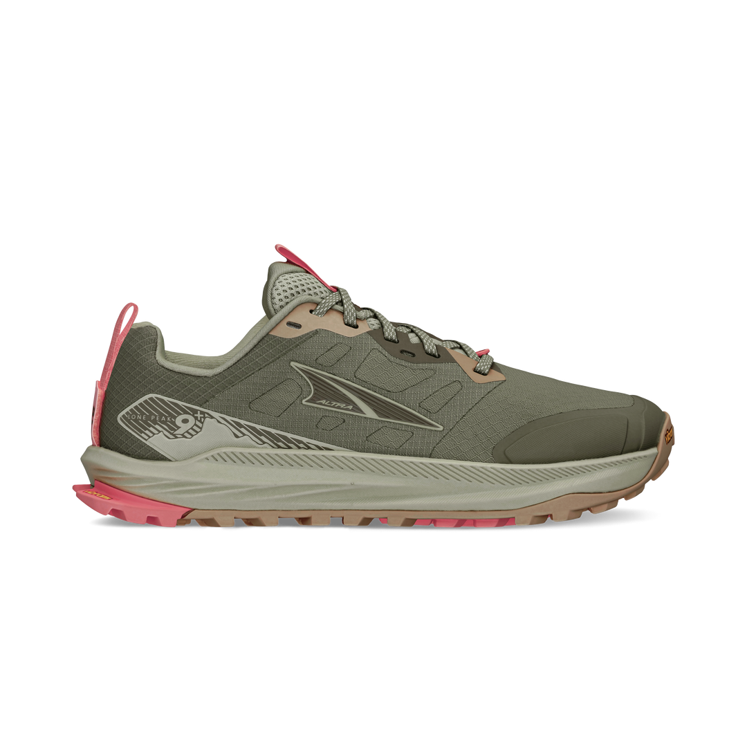 Altra Womens Lone Peak 9+ - Dusty Olive